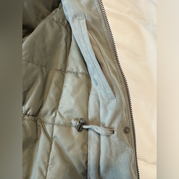 London Fog Women’s Anorak Utility Drawstring Waist Jacket Size M - Picture 8 of 14